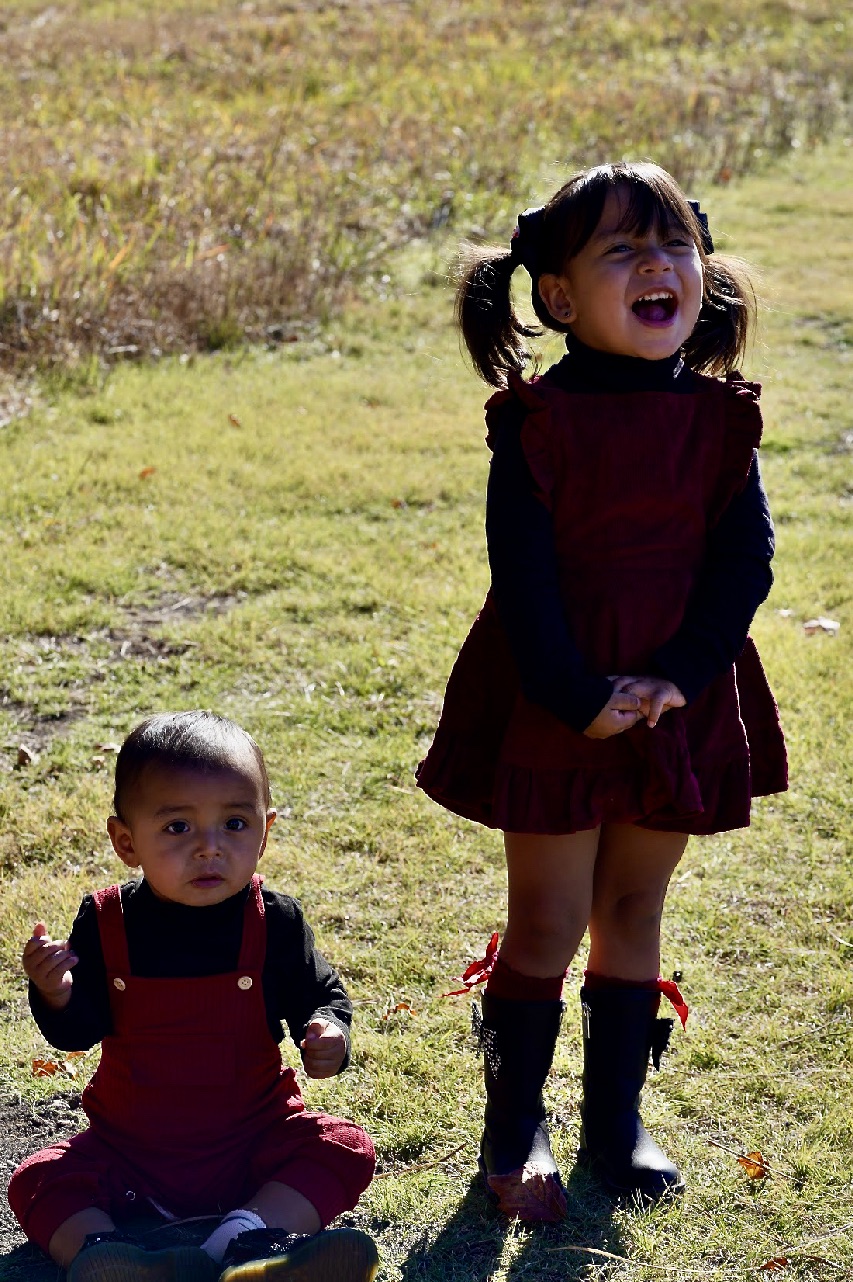 Children portrait outdoors